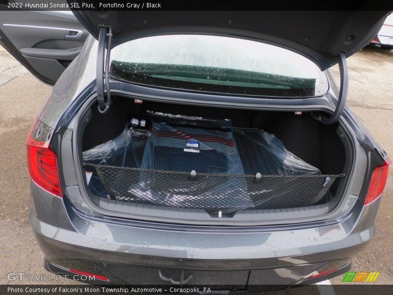 Portofino Gray / Black 2022 Hyundai Sonata SEL Plus