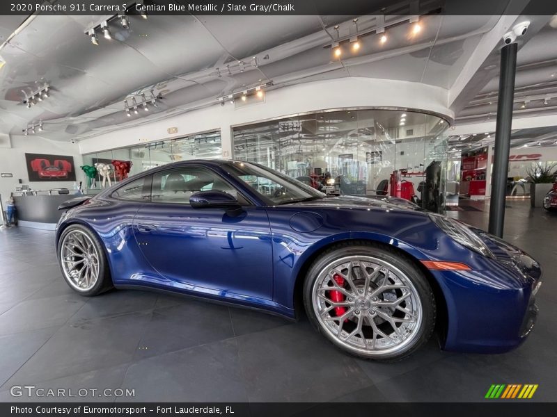  2020 911 Carrera S Gentian Blue Metallic