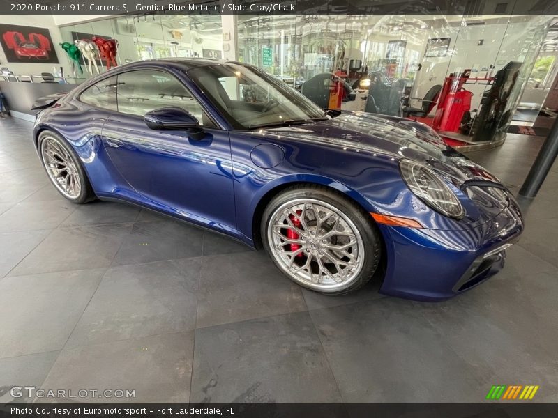  2020 911 Carrera S Gentian Blue Metallic