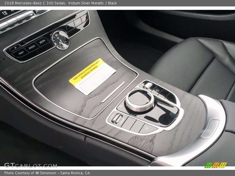 Iridium Silver Metallic / Black 2018 Mercedes-Benz C 300 Sedan