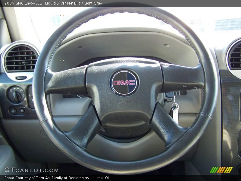 Liquid Silver Metallic / Light Gray 2006 GMC Envoy SLE