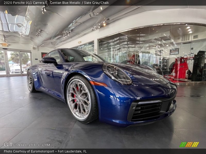  2020 911 Carrera S Gentian Blue Metallic