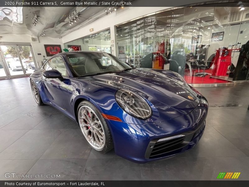  2020 911 Carrera S Gentian Blue Metallic