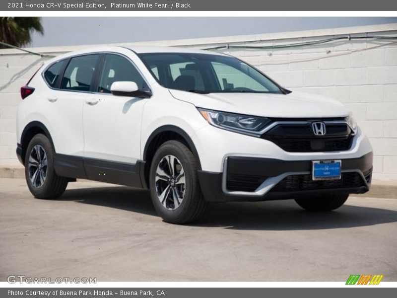 Platinum White Pearl / Black 2021 Honda CR-V Special Edition