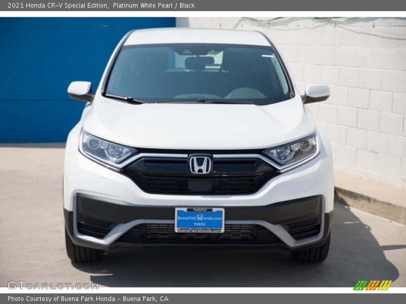 Platinum White Pearl / Black 2021 Honda CR-V Special Edition