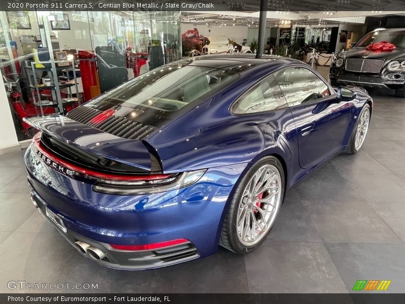  2020 911 Carrera S Gentian Blue Metallic