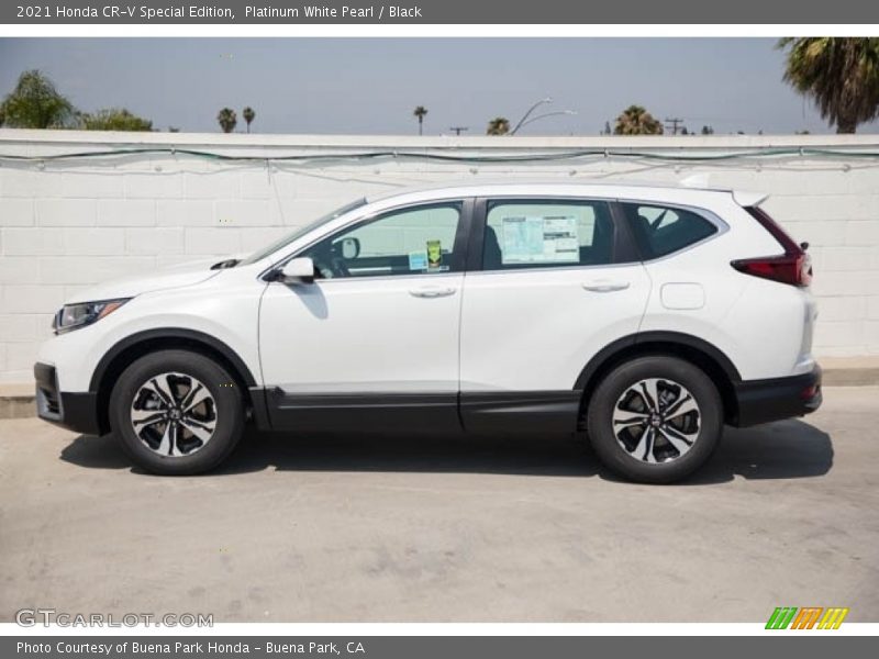 Platinum White Pearl / Black 2021 Honda CR-V Special Edition