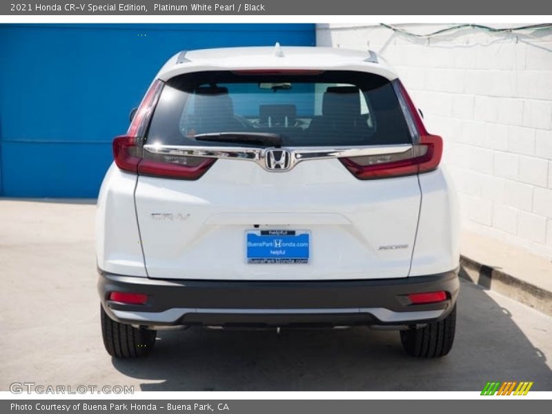 Platinum White Pearl / Black 2021 Honda CR-V Special Edition