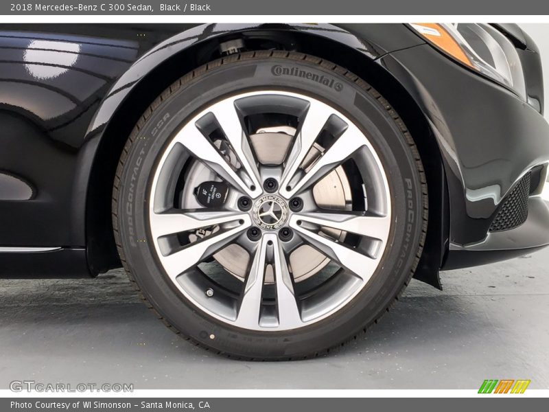 Black / Black 2018 Mercedes-Benz C 300 Sedan