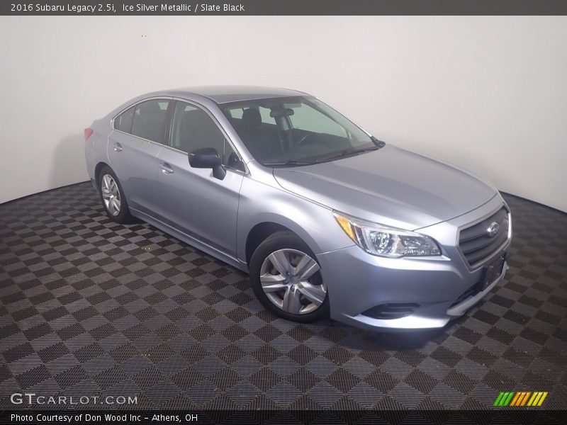 Ice Silver Metallic / Slate Black 2016 Subaru Legacy 2.5i