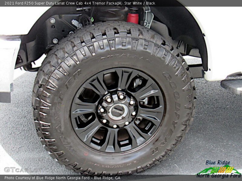 Star White / Black 2021 Ford F250 Super Duty Lariat Crew Cab 4x4 Tremor Package