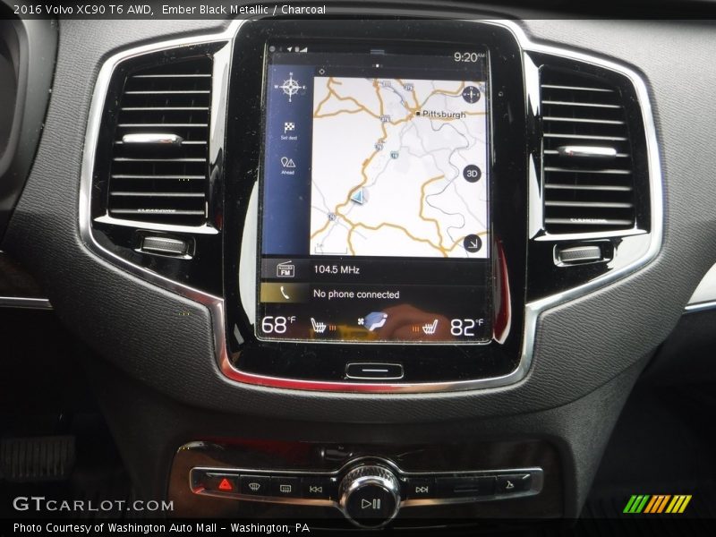 Navigation of 2016 XC90 T6 AWD