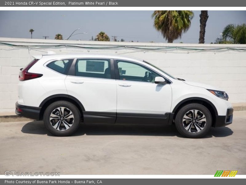 Platinum White Pearl / Black 2021 Honda CR-V Special Edition