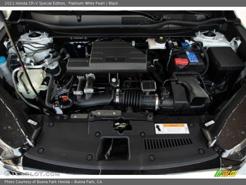Platinum White Pearl / Black 2021 Honda CR-V Special Edition