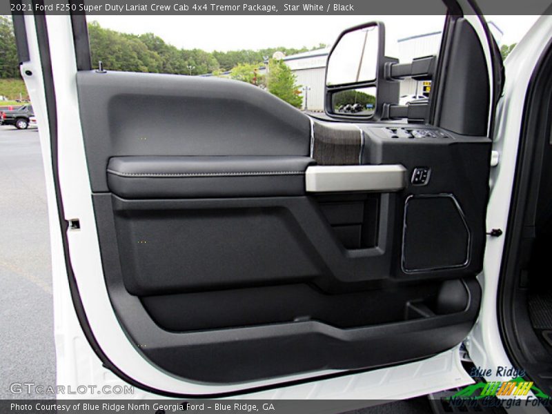 Star White / Black 2021 Ford F250 Super Duty Lariat Crew Cab 4x4 Tremor Package