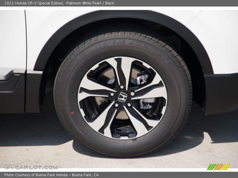 Platinum White Pearl / Black 2021 Honda CR-V Special Edition