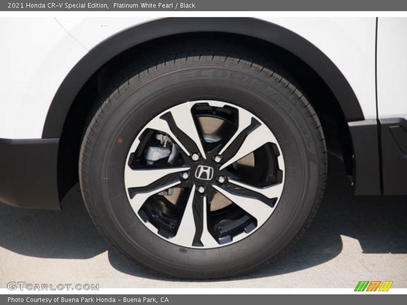 Platinum White Pearl / Black 2021 Honda CR-V Special Edition