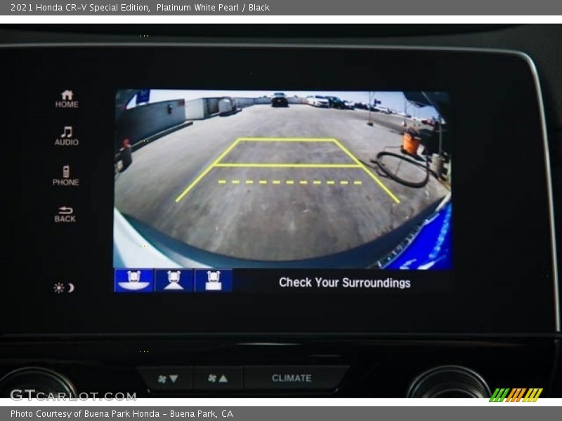Platinum White Pearl / Black 2021 Honda CR-V Special Edition