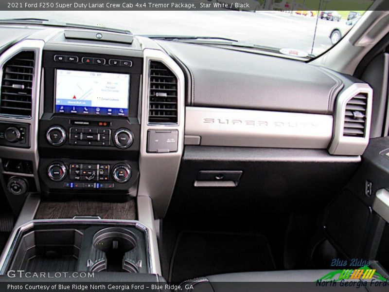 Star White / Black 2021 Ford F250 Super Duty Lariat Crew Cab 4x4 Tremor Package