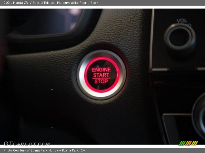 Platinum White Pearl / Black 2021 Honda CR-V Special Edition