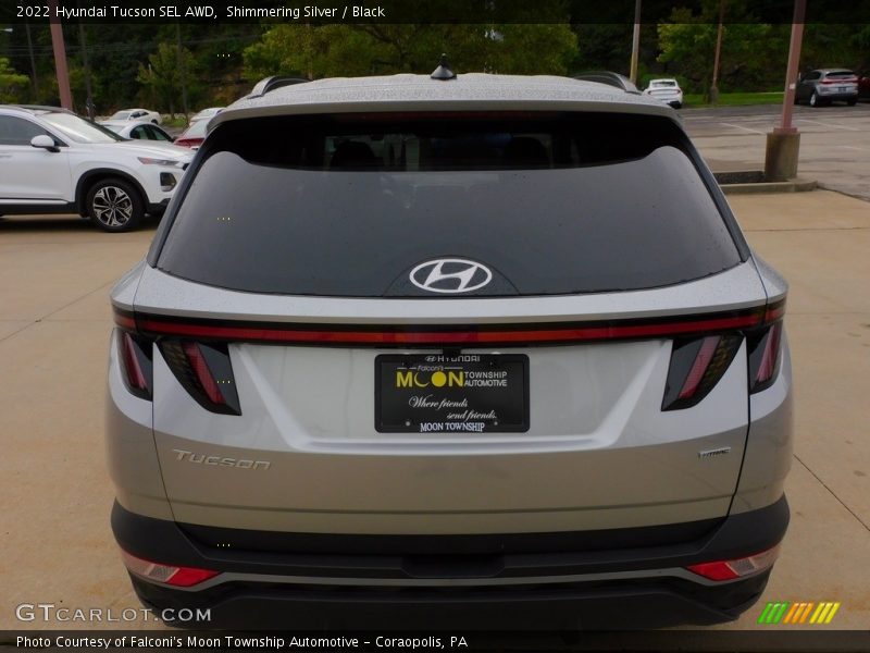 Shimmering Silver / Black 2022 Hyundai Tucson SEL AWD