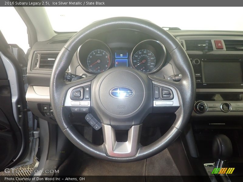 Ice Silver Metallic / Slate Black 2016 Subaru Legacy 2.5i
