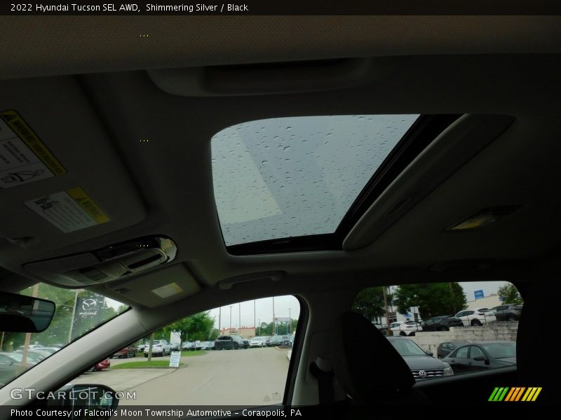 Shimmering Silver / Black 2022 Hyundai Tucson SEL AWD