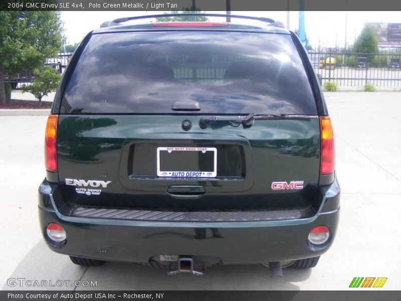 Polo Green Metallic / Light Tan 2004 GMC Envoy SLE 4x4