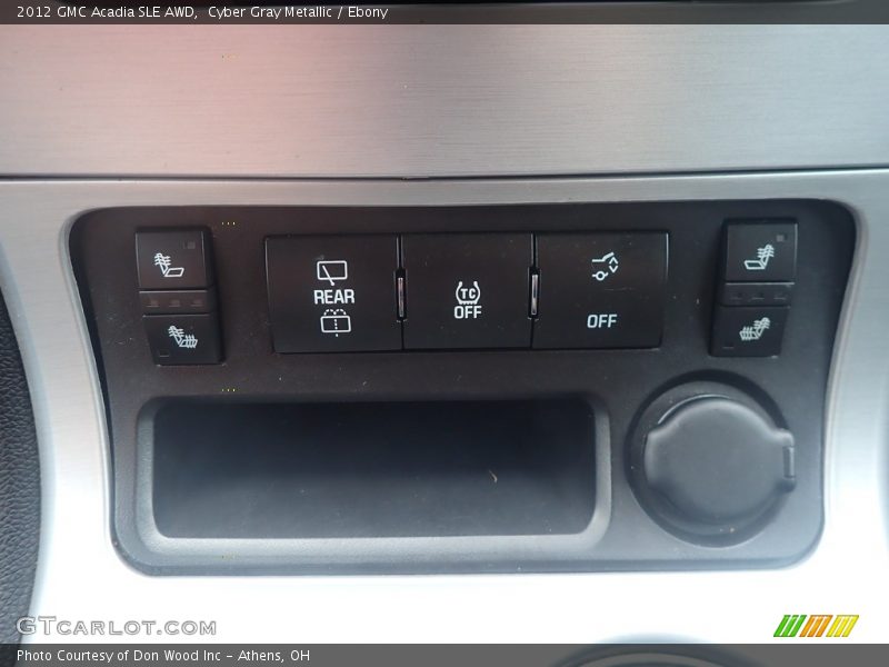 Cyber Gray Metallic / Ebony 2012 GMC Acadia SLE AWD