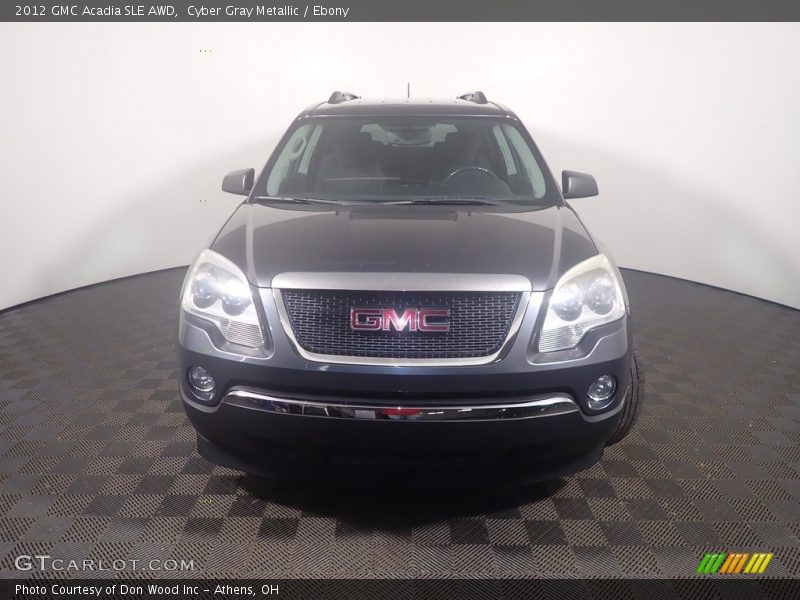 Cyber Gray Metallic / Ebony 2012 GMC Acadia SLE AWD