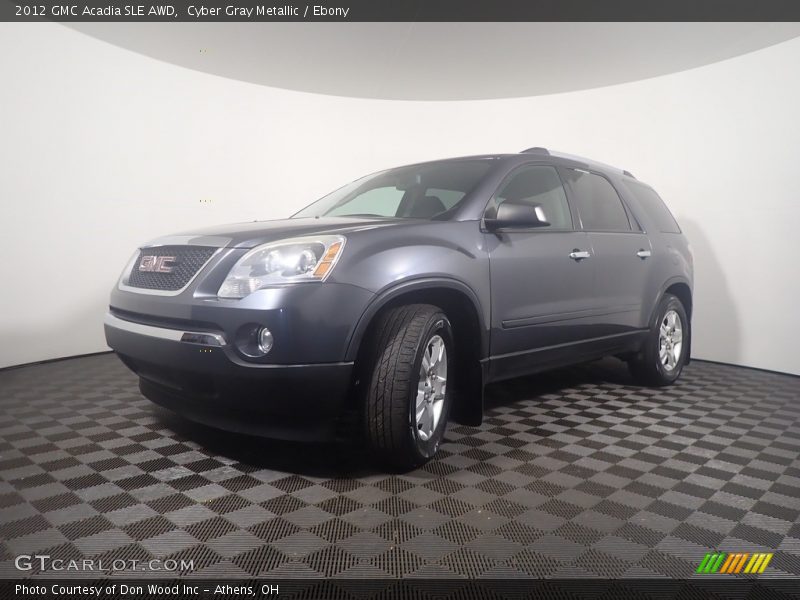 Cyber Gray Metallic / Ebony 2012 GMC Acadia SLE AWD
