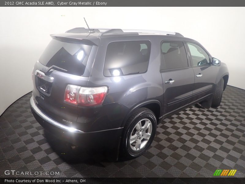 Cyber Gray Metallic / Ebony 2012 GMC Acadia SLE AWD