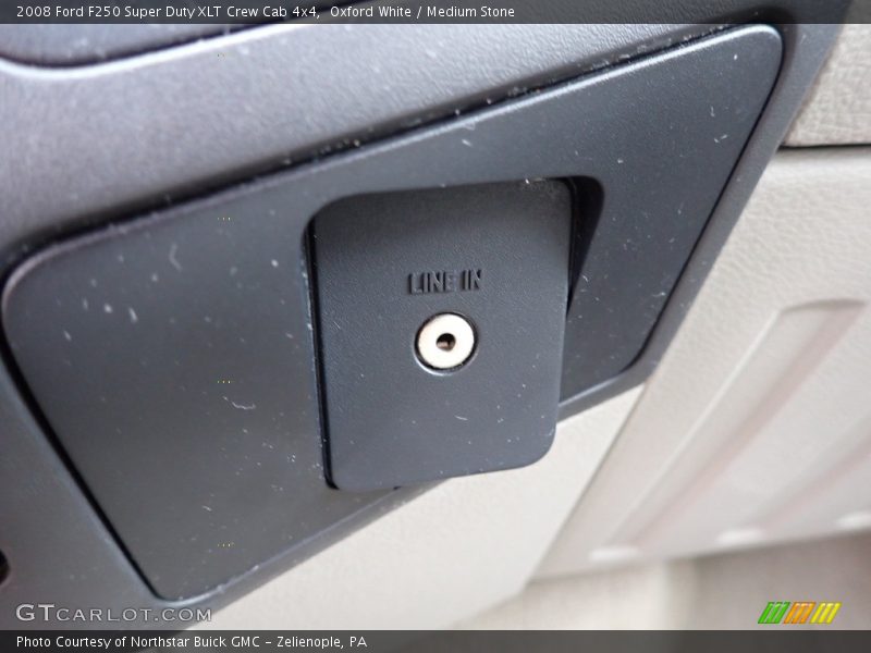Oxford White / Medium Stone 2008 Ford F250 Super Duty XLT Crew Cab 4x4