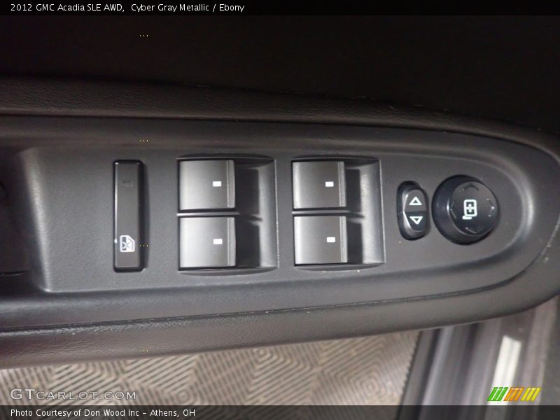 Cyber Gray Metallic / Ebony 2012 GMC Acadia SLE AWD