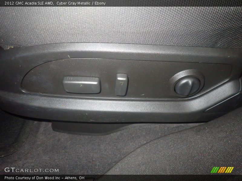 Cyber Gray Metallic / Ebony 2012 GMC Acadia SLE AWD