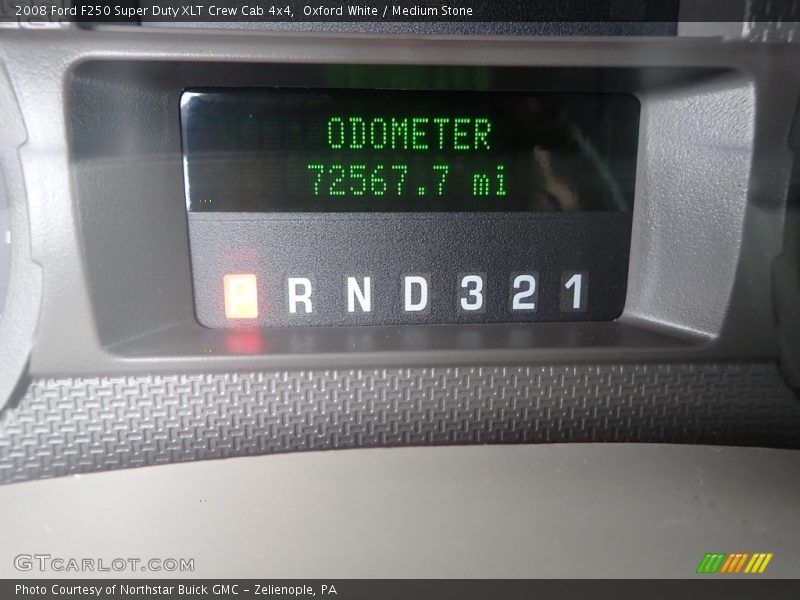 Oxford White / Medium Stone 2008 Ford F250 Super Duty XLT Crew Cab 4x4