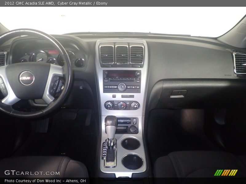 Cyber Gray Metallic / Ebony 2012 GMC Acadia SLE AWD