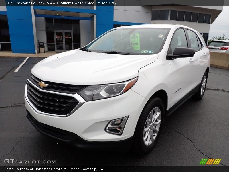 Summit White / Medium Ash Gray 2019 Chevrolet Equinox LS AWD