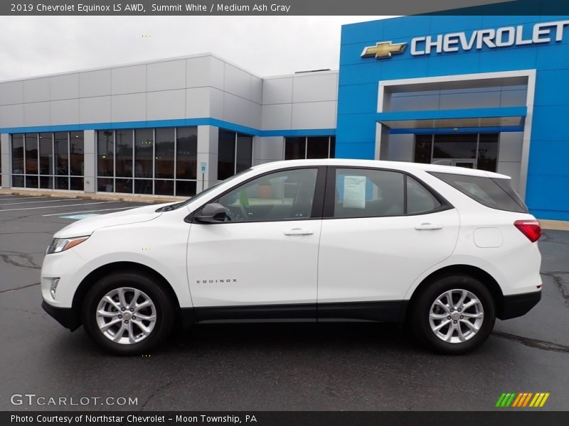Summit White / Medium Ash Gray 2019 Chevrolet Equinox LS AWD
