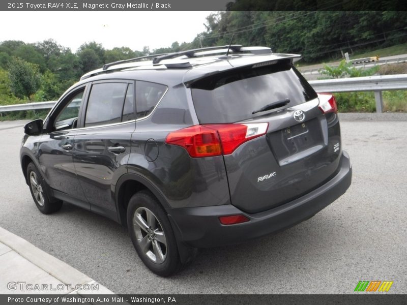 Magnetic Gray Metallic / Black 2015 Toyota RAV4 XLE