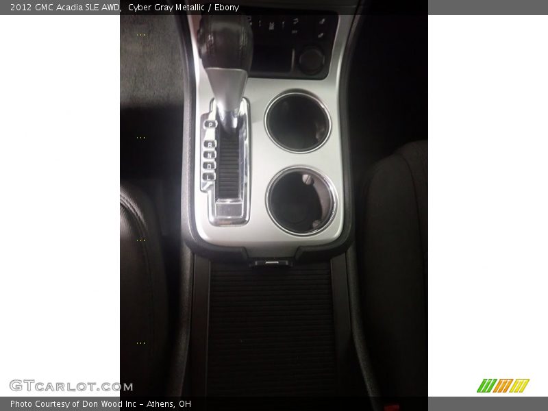 Cyber Gray Metallic / Ebony 2012 GMC Acadia SLE AWD