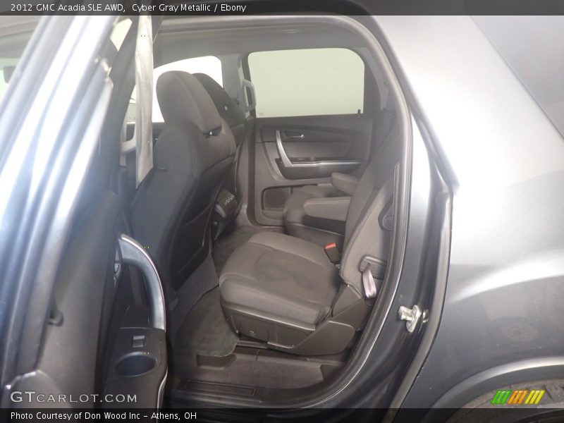 Cyber Gray Metallic / Ebony 2012 GMC Acadia SLE AWD