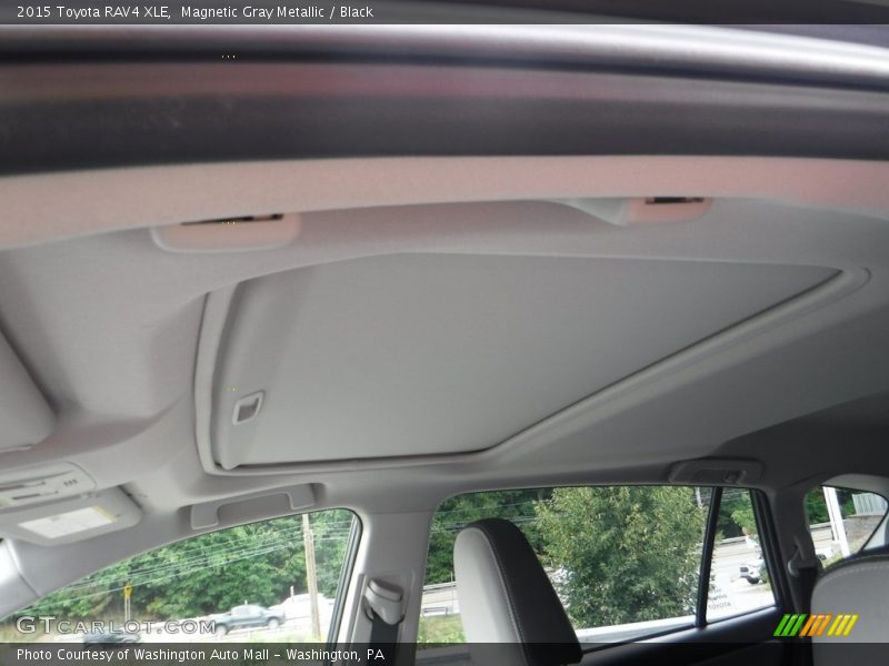 Magnetic Gray Metallic / Black 2015 Toyota RAV4 XLE