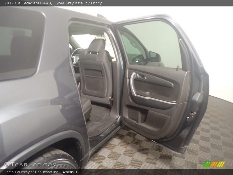 Cyber Gray Metallic / Ebony 2012 GMC Acadia SLE AWD