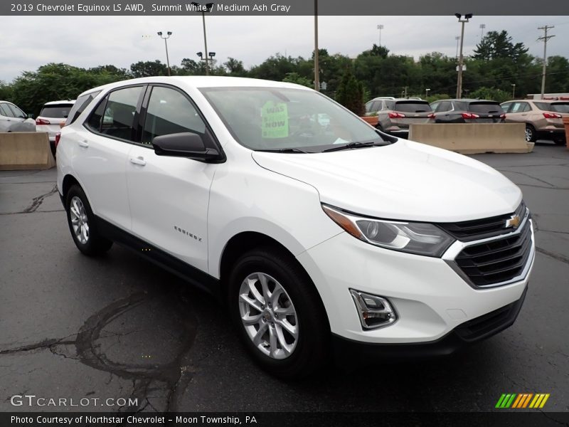 Summit White / Medium Ash Gray 2019 Chevrolet Equinox LS AWD