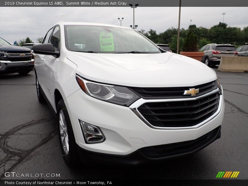 Summit White / Medium Ash Gray 2019 Chevrolet Equinox LS AWD