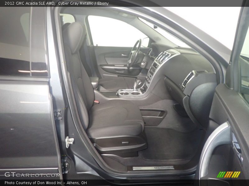 Cyber Gray Metallic / Ebony 2012 GMC Acadia SLE AWD
