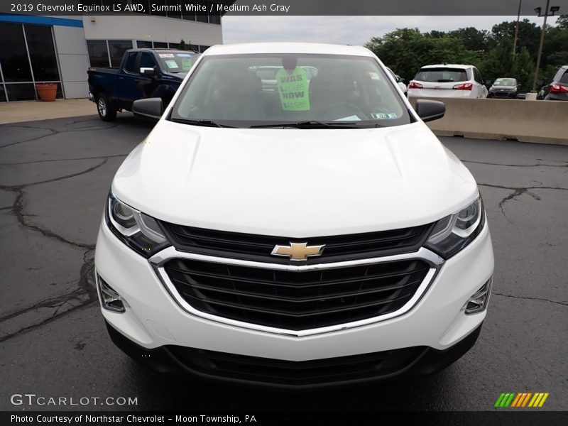 Summit White / Medium Ash Gray 2019 Chevrolet Equinox LS AWD