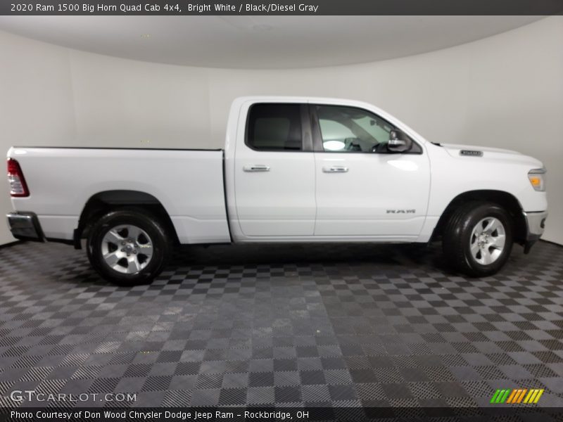 Bright White / Black/Diesel Gray 2020 Ram 1500 Big Horn Quad Cab 4x4