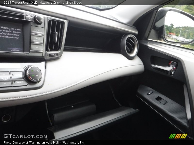 Magnetic Gray Metallic / Black 2015 Toyota RAV4 XLE